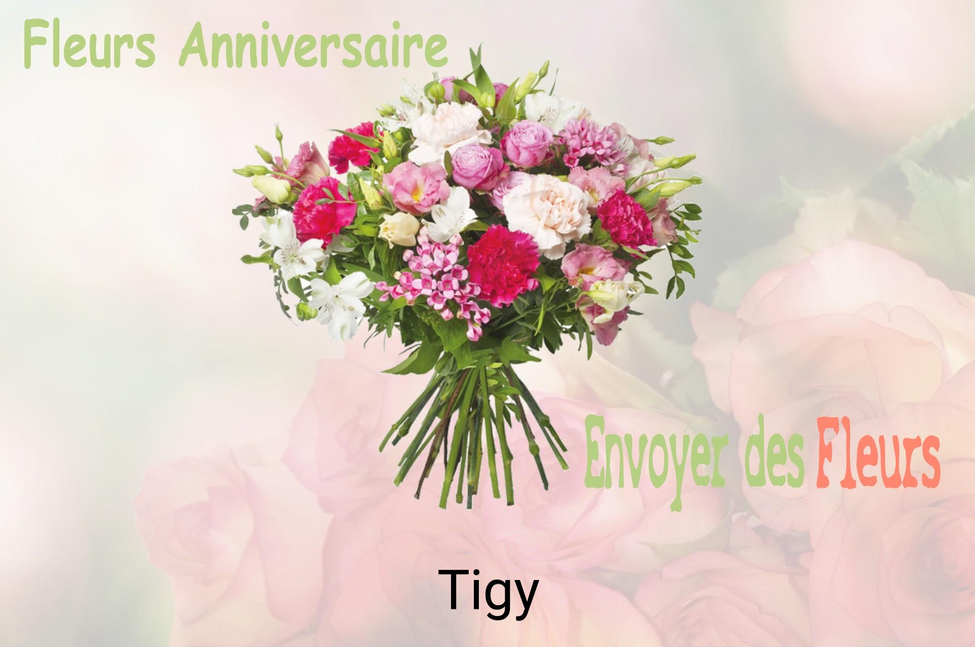 Bouquet de fleurs d’anniversaire livré à Tigy